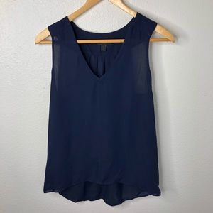 J. Crew Navy Tank Size 2